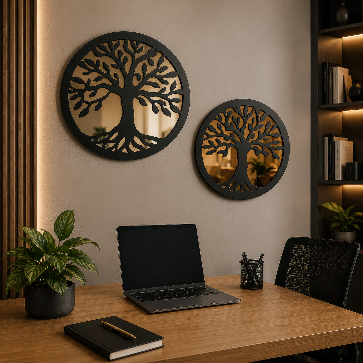 Tree of Life Metal Wall Art – Modern Luxury Home Decor