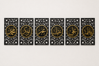 Islamic 5 Panel Khulafa & Ahlul Bayt Metal Wall Art Set  Description: