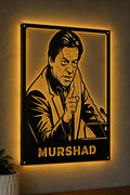 Imran Khan "Murshad" LED Metal Art