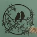 Love Birds Metal Wall Art